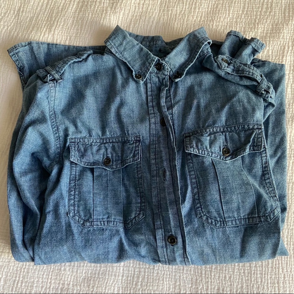 GAP Button-up Denim Shirt